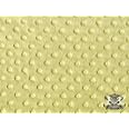 Minky Dimple Dot Blanket Fabric 60" Wide Sold by The Yard (Banana)