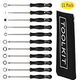 TOPEMAI New Carburetor Adjustment Tool Kit (11 Pack) for Homelite Sears Craftsman Poulan Husqvarna Weedeater Echo Common 2 Cycle Small Engine