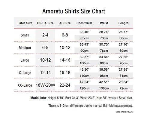 3 Amoretu+Womens+Sleeve+Cotton+T+Shirts