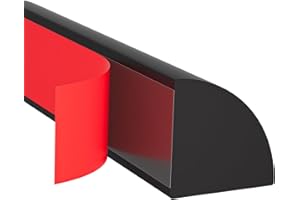 RISUNPET Flexible Quarter Round Molding, Peel and Stick Quarter Round Trim Molding, Crown Molding & Baseboard Trim