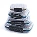 M MAXIMUMCATCH Maxcatch Fly Box Two Sided Waterproof Jig Fly Fishing Boxes for Dry Wet Nymph Flies 4 Sizes Clear Lid (Foam Insert, Large-5.9''x 3.8''x 1.77'')
