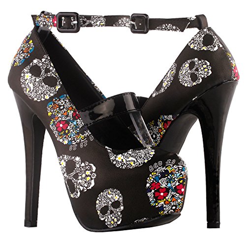 SHOW-STORY-Women-Sexy-Skull-Print-Ankle-Strap-Platform-Stiletto-Heel-Dress-PumpsLF80873