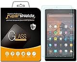 (2 Pack) Supershieldz for All New Fire HD 10 Tablet 10.1 inch (9th and 7th Generation, 2019 and 2017 Release) Tempered Glass Screen Protector, Anti Scratch, Bubble Free