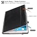 Ztotop Case for iPad 9.7 2018/2017 - 360 Degree Rotating Stand/Genuine Leather Cover with Auto Wake/Sleep, Pencil Holder,Card Pocket for New iPad 9.7'' 5th/6th Gen, iPad Air 2/iPad Air,Black