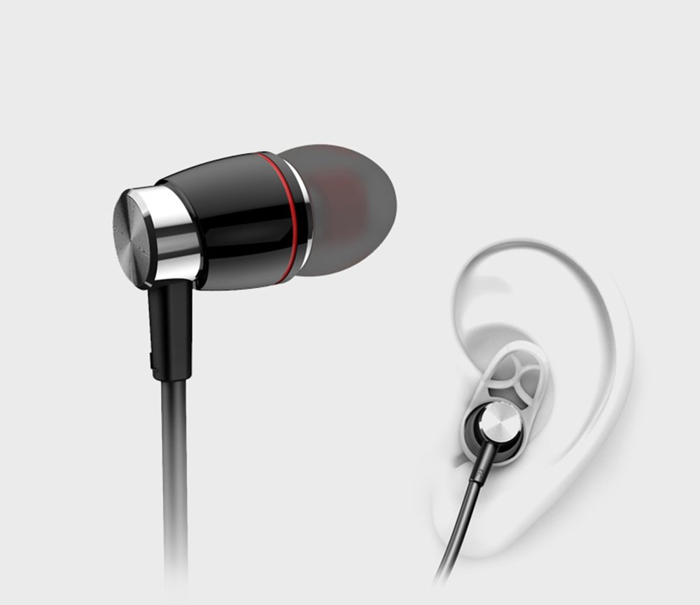 Bluetooth Headphones, Wireless Earphones with Noise Cancelling Microphone, Sweatproof in-ear Earbuds Stereo Sport Headset For Iphone 5 5s 6 6s 7 plus Samsung Galaxy s7 s6 edge Android IOS phone