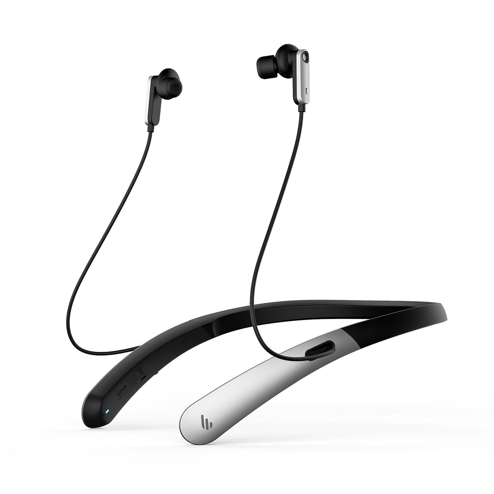 Edifier Rechargeable OTC Hearing Aids for Seniors & Adults, Bluetooth Neckband Earphones with Noise Cancelling & No Whistling, 2 Sound Modes & 5 Volume Levels, Falling Off & Lightweight