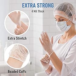 Powder Free Disposable Gloves X Small -100 Pack