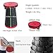 FUZADEL Portable Camping Stools Folding Lightweight Retractable Stool Telescoping, Sturdy Fishing Foldable Stool Outdoor Stool Camp Garden, Holding up to 330lb, for Adults, Kids, Kitchen, Bathroomthumb 2