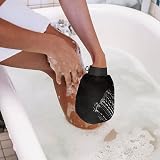 kuou 4 PCS Exfoliating Gloves, Deep Body Scrub Mitts for Men & Women view 6