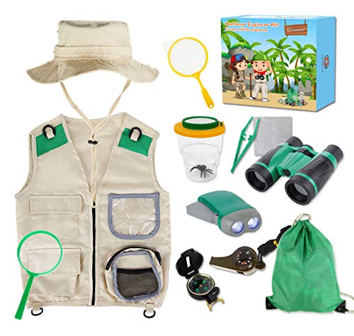 Genround® Spielzeug Geschenk für Kinder ab 3 4 5 6 7 8 Jahren, Insekten Kinder Forscherset, Outdoor Abenteuer Set Kinder…