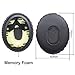 QC3 Ear Pads Headphones Replacement Earpads Memory Foam Ear Cushion Cups Compatible with Bose QuietComfort 3  OE/OE1 On Ear Headphones (Black)