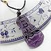 The Amethyst bodhisattva Pendant The Buddha Necklace