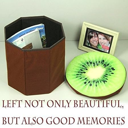 House of Quirk 3D Folding Storage Organizer Fruit Stool for Children