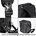 Army Tactical Backpack Molle | Sling Back Pack | Best Military Survival Gear for Men and Women - Range Shoulder Sling Bags - Small One Strap Bag for Hiking - Black