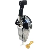For Mercury Top Mount Control Box 8M0059686 Gen II Throttle Lifting Switch | Smooth operation，Built-in power trim/tilt switch，Marine-grade construction，Adjustable friction knob