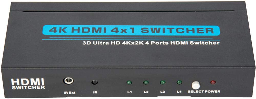 Pro Signal PSG3056 4 Way 4K UHD 30Hz HDMI Switch