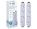 Fette Filter - Gentle Clean Multi Surface 1868 Brush Roll Compatible with Bissell CrossWave. Compare to Part # 1608683 & 160-8683. (Pack of 2)
