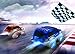 Car Track,Light Up Tracks Car(2-Pack) Glow in The Dark Racing Track Accessories Compatible Most Tracks,Boys & Girls (style2: red +Blue)