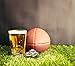 Chill-O Stainless Steel Football Wine Pourer/Aerator and Football Chillers. Set of 4 Whiskey Chillers Wine Chillers Beer Chillers Vodka Chillers Champagne Chillers Spirits Chillers Great Football Gift