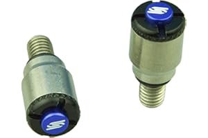 SCAR Fork Air Bleeder Bleed Valves M5x0.8mm Compatible with YAMAHA HONDA KAWASAKI SUZUKI SHOWA KAYABA KYB - Blue