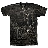 Calvary (All-Over), Tee, XL, Black - Christian Fashion Gifts