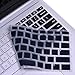 Cosmos ® Silicone Soft Keyboard Cover Skin Protector for 13.5-inch Microsoft Surface Book, Ultrathin and Ergonomic, Silicone Keyboard Cover (Black)
