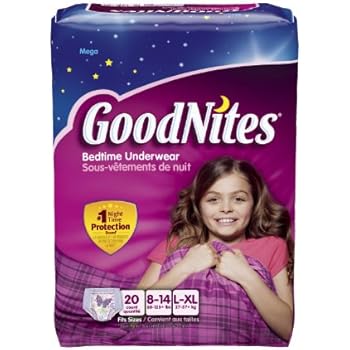 Amazon.com: GoodNites Girls Underwear Large/Extra Large