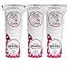 SheCotton Premium Cotton Rounds for Face, Lint-Free Turkish Cotton Pads, Makeup-Nail Polish Remover, (3 Pack 350 Count with Extra Travel Pack)