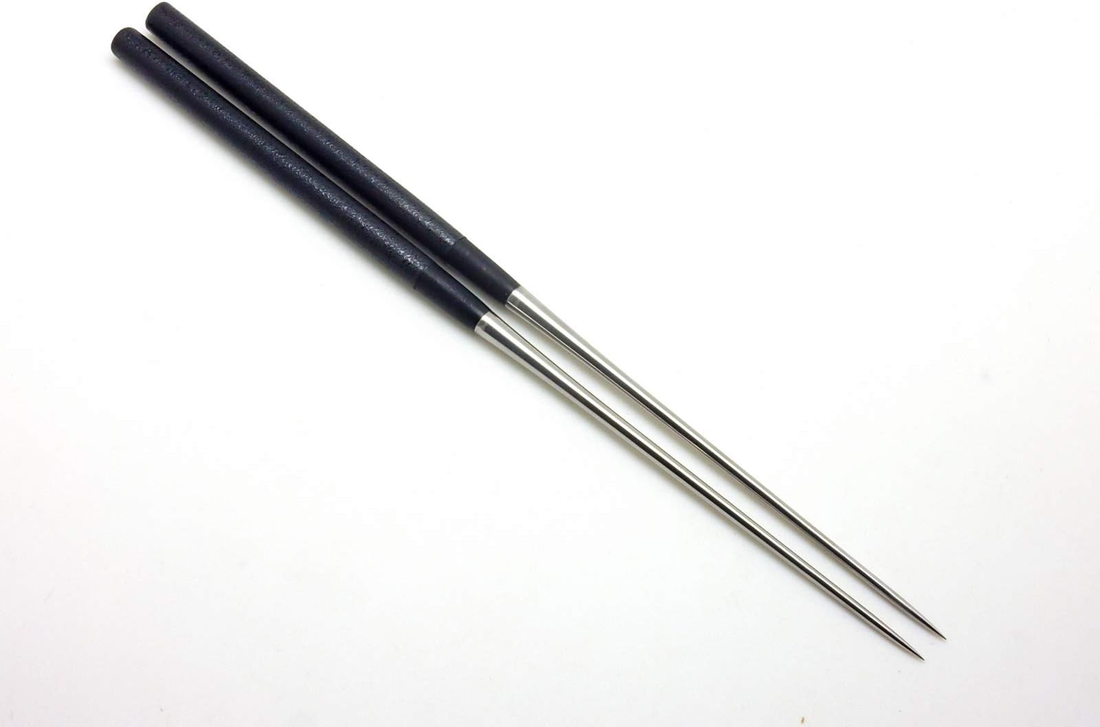 YuiSenri Japanese Chef's Tool,MORIBASHI, Honyaki Stainless Tip, Lacquered Handle, Black Grained/Kuroishime (180 mm/7.1")