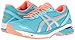 ASICS Women's Gt-1000 5 Running Shoe, Aquarium/Silver/Flash Coral, 9 M US