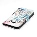 Samsung Galaxy S7 Edge Case,JinLi Printed Pattern Filio Wallet Cellphone Book Protective Cover Designed with Credit Card Slot and Money Holder and Kickstand for Hands Free Video (Aeolian Bells)