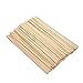 JapanBargain 3774, BBQ Bamboo Skewers for Grilling Shish Kabob Grill Fruit Corn Chocolate Fountain Cocktail Picks Long Toothpicks for Appetizers, 6 inch, 100pcs