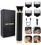 Frascio Professional Hair Clippers Zero Gapped Cordless Hair Trimmer Professional Haircut & Groom...