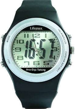 lifemax talking big digit watch