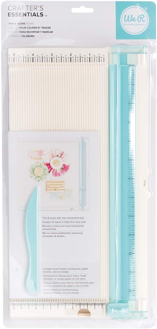 We R Memory Keepers 50036000 Trim & Score Board, White, 30,5 x 30,5 cm