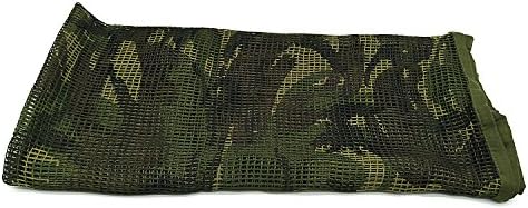 Besthuntiner Tactical Mesh Scarf For Wargame Outdoor Sports Ghillie Sniper Veil Ghillie Kit Material.