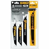 DEWALT Reciprocating Saw Blades, Bi-Metal, 8-Piece (DWA4101)