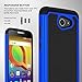 Alcatel A30 Case,ANLI(TM)[Shock Absorption] Drop Protection Hybrid Dual Layer Armor Protective Case Cover for Alcatel A30 (5.0 inch 2017 Released) Blue