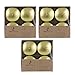 Mega Candles 12 pcs Unscented Gold Floating Candles, Hand Poured Wax Candle 3 Inch Diameter, Home Décor, Wedding Receptions, Occasions, Festivities, Events, Meditations, Tranquility, Spa
