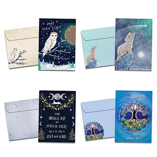 Tree-Free Greetings - Season's Greeting Cards - Artful Designs - 16 Assorted Ca…