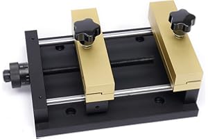 BEUIOSLYR Metal Sheet Cutting Holder, 120 * 120mm Marking Machine Fixture Installation-free Clamp Table Fixture Tinfoil Paper Fixture for Marking Machine