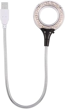 diyeeni luz usb para computadora portatil universal high brightness usb 18pcs lampara led blubs light para pc laptop negro