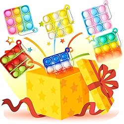 40 PCS Mini Pop Keychain Fidget Sensory