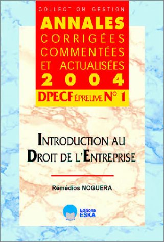 Introduction au droit de l'entreprise