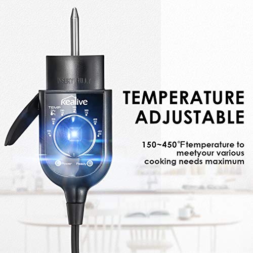 2 Kealive+Electric+Nonstick+Adjustable+Temperature