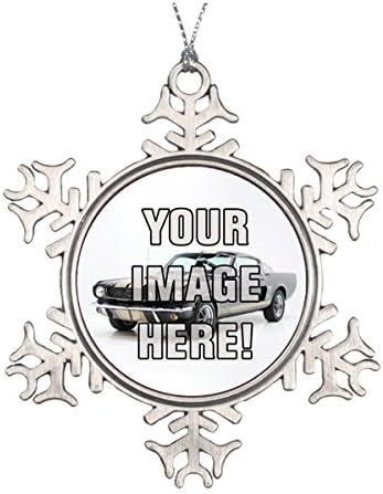Ford Mustang Photo - add your car Ceramic Round Christmas Ornament