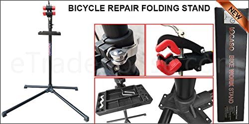 Rotating Adjustable Bike Bicycle Cycle Maintenance Mechanic Repair Work Stand Rack-R