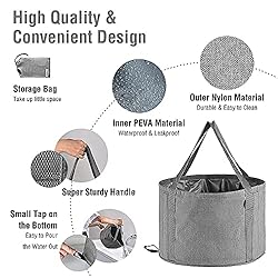 Collapsible Foot Bath Basin, Portable Foot Soak
