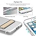 iPhone 7 Plus Case,[PC Kickstand] Slim Drop Protection Clear TPU Premium Protective Case Bumper for Apple iPhone 7 Plus 5.5 Inch (2016) (Clear)