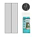Magnetic Screen Door, Hip2cart Screen Door Magnets Heavy Duty Reinforced Mesh Full Frame Velcro Fits Door Size up to 35×82 Inch